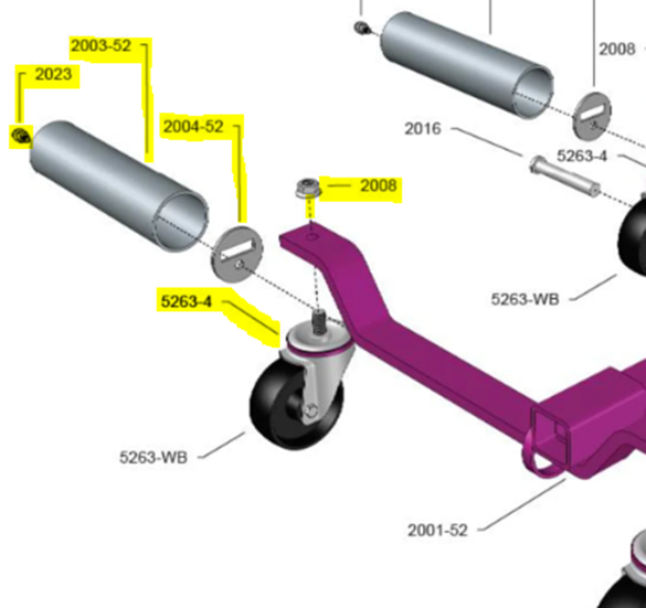 Diagram of a scooter with parts and numbers

Description automatically generated